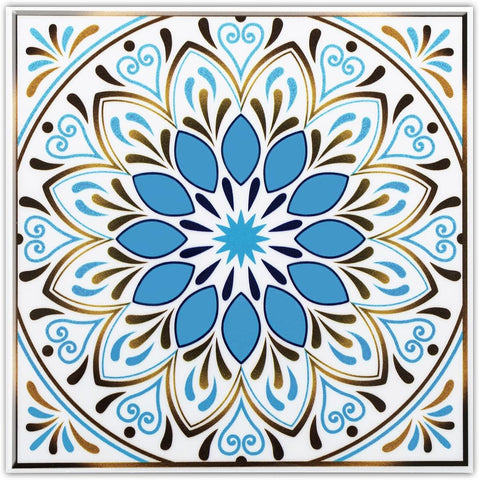 Colorful Moroccan Square PVC Tile - Style 6