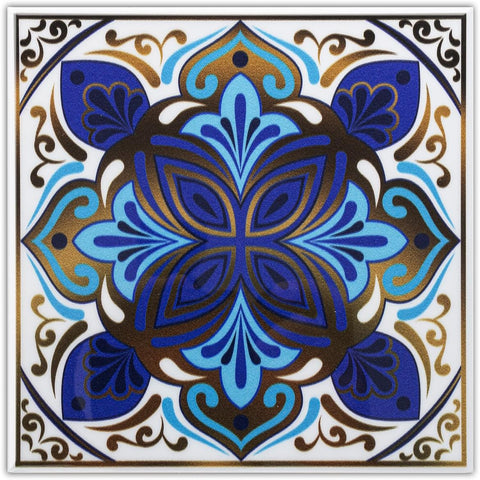 Colorful Moroccan Square PVC Tile - Style 3