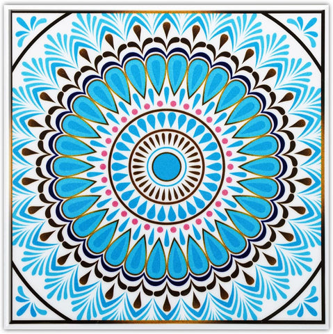 Colorful Moroccan Square PVC Tile - Style 9