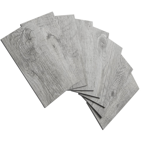 Dover Gray Wood Look Subway PVC Tile - Canada