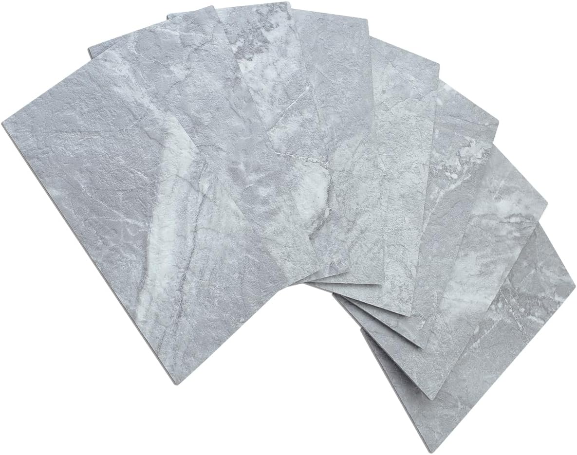 3''x6'' Bluish Gray Marble PVC Subway Tile