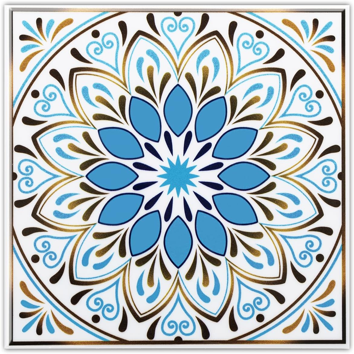 Colorful Moroccan Square PVC Tile - Style 6