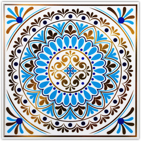 Colorful Moroccan Square PVC Tile - Style 2
