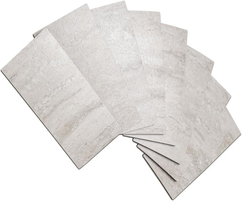 Light Beige Marble Look Subway PVC Tile - UK