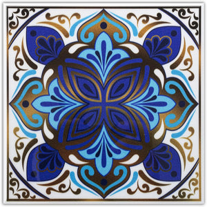 Colorful Moroccan Square PVC Tile - Style 3