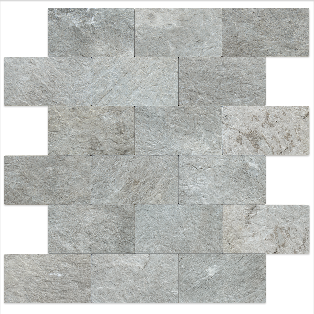 12‘’x12'' Mountain Rock Subway PVC Sheet