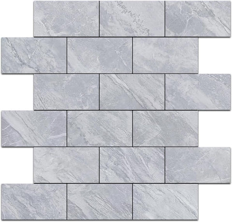 Grey Marble Subway PVC Tile