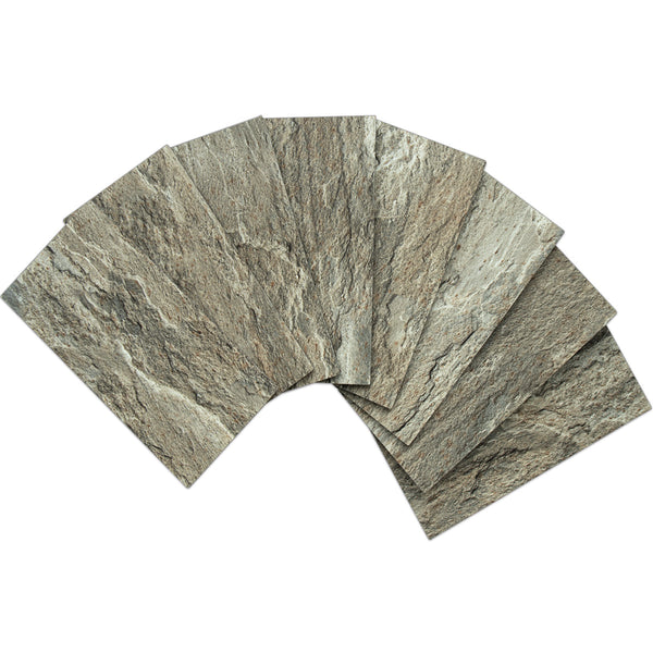 3''x6'' Apache Brown Slate PVC Subway Tile