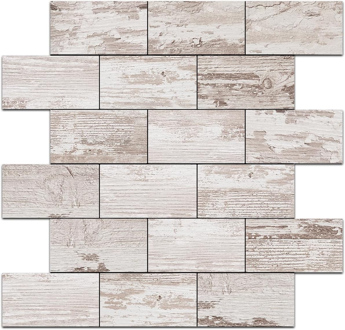 Brown Birch PVC Subway Sheet