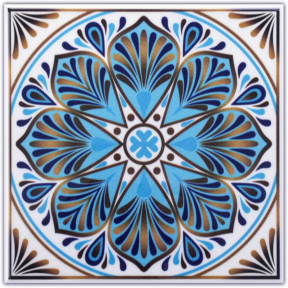 Colorful Moroccan Square PVC Tile - Style 5