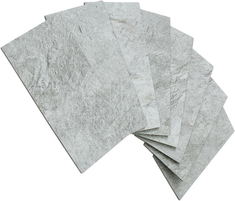 Light Gray Slate Subway PVC Tile