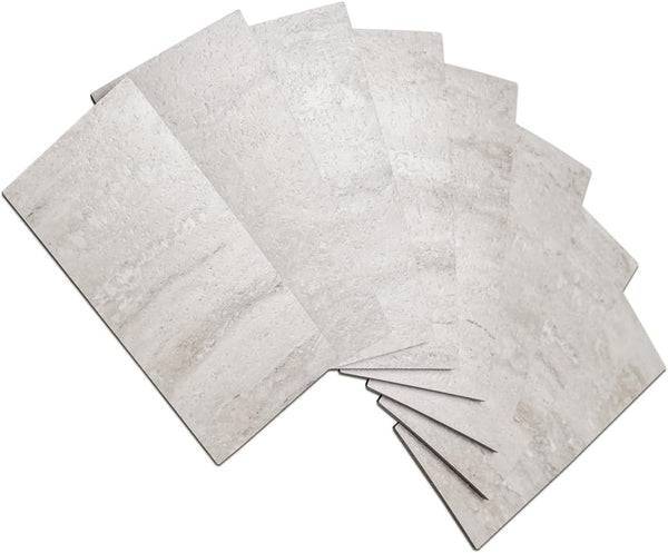 Light Beige Marble Look Subway PVC Tile -Canada