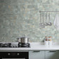 12‘’x12'' Grey and Beige Slate Subway PVC Sheet
