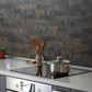 3''x12'' Rust Slate Subway PVC Tile
