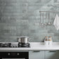 3''x12'' Grey Mountain Rock Subway PVC Tile