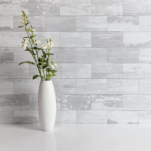 3''x6'' White Birch Subway PVC Tile