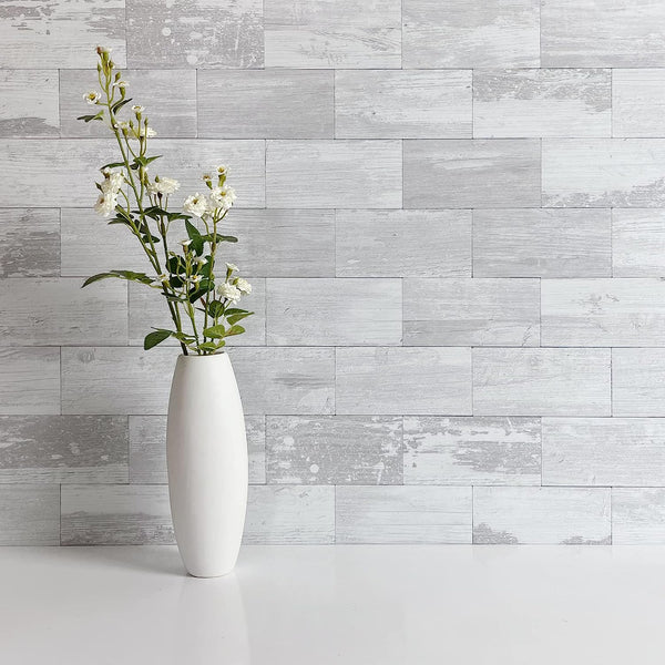 White Birch Subway PVC Tile