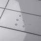 3''x6'' Polished Grey Ceremic Look Thick PVC Tile With Faux Black Grout
