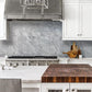 3''x6'' Bluish Gray Marble PVC Subway Tile