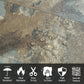 5.75''x12.2'' Beige & Brown Subway PVC Tile