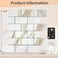 Calacatta Gold Marble PVC Subway Sheet