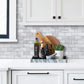 White Vintage Wood Subway PVC Tile