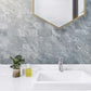 3''x6'' Bluish Gray Marble PVC Subway Tile