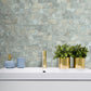 Beige and Gray Slate PVC Subway Sheet