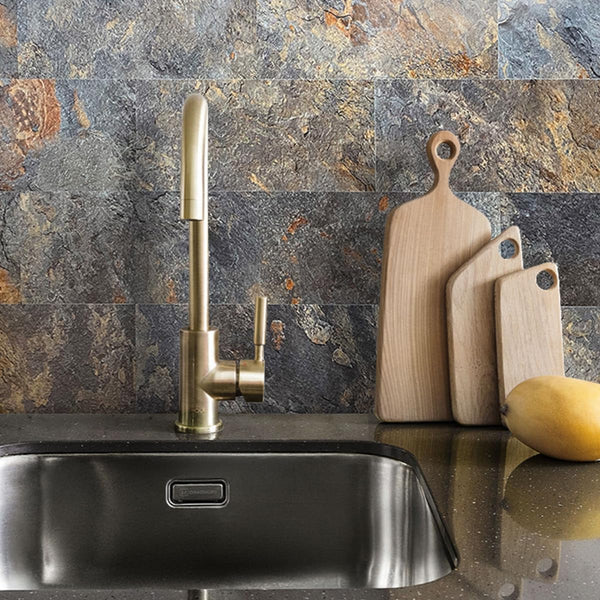 6‘’ x 12'' Rust Slate Subway PVC Tile