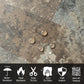 3''x12'' Beige & Brown Slate Subway PVC Tile