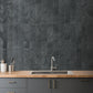 3''x12'' Black Slate Subway PVC Tile
