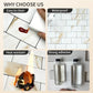 Calacatta Gold Marble PVC Subway Sheet