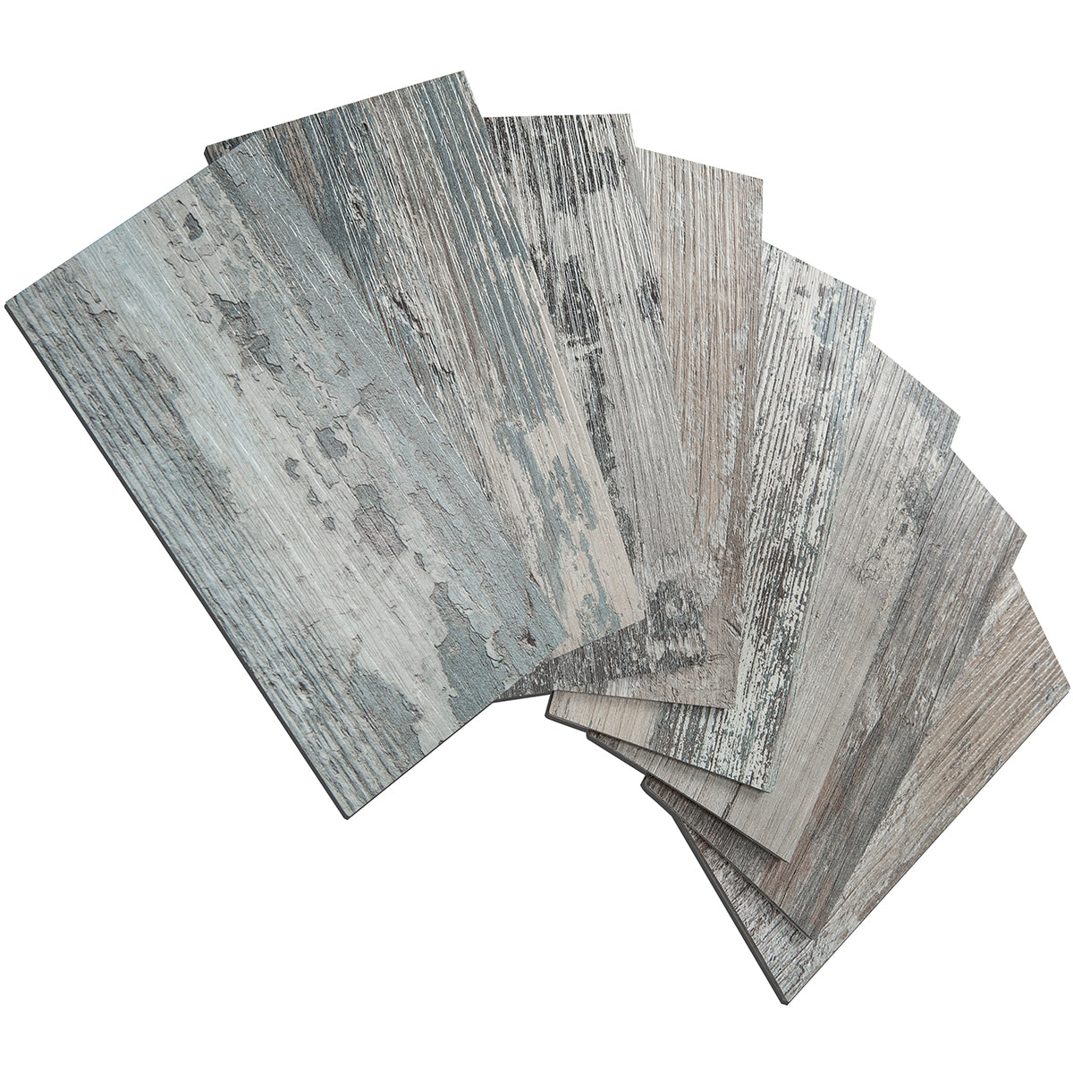 3''x6'' Rustic Distress Wood Subway PVC Tile