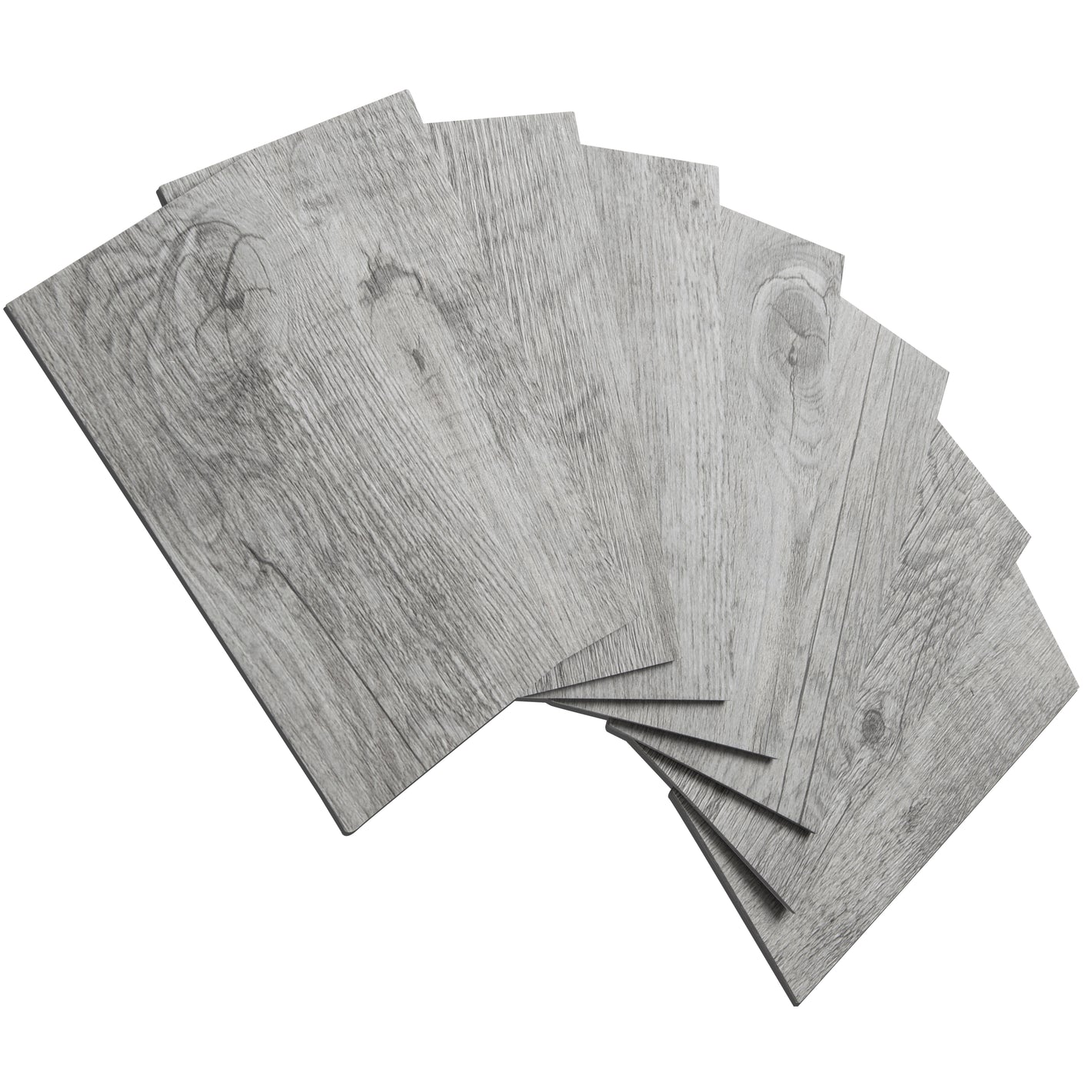 3''x6'' Dover Gray Wood Look Subway PVC Tile